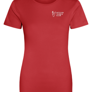Hitchin Tennis Club T-Shirt Womens Sizes [P Front+Back]
